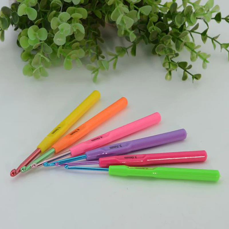 6 шт. пластиковые спицы для вязания крючком | Дом и сад