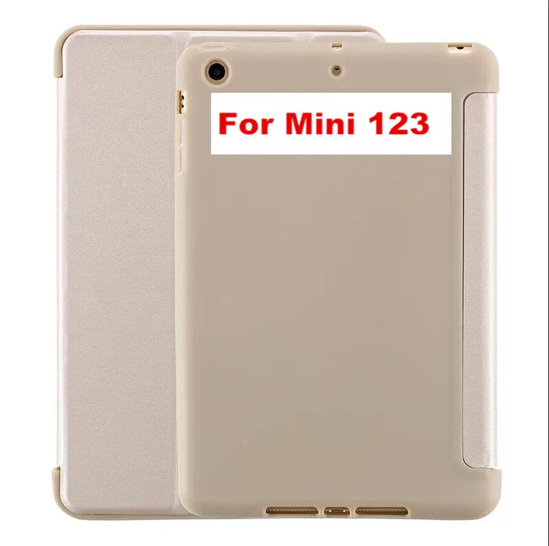 Gold For mini 123 YWEWBJH Роскошный ультра тонкий магнитный Смарт-флип-Стенд PU кожаный мягкий чехол для iPad Mini 2 3 4 Силиконовый мягкий чехол - Цвет: Gold For mini 123