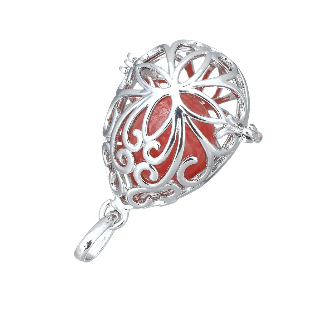 Лидер продаж 2017 винтажная подвеска-колокольчик с ангельским шариком ажурная