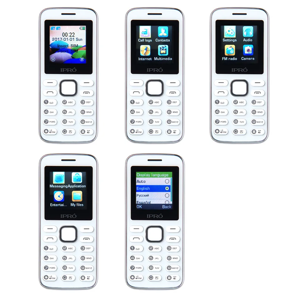 2017 оригинальные ipro i3150 мини разблокирована мобильный телефон Dual SIM 1.5 &quotBluetooth MP3