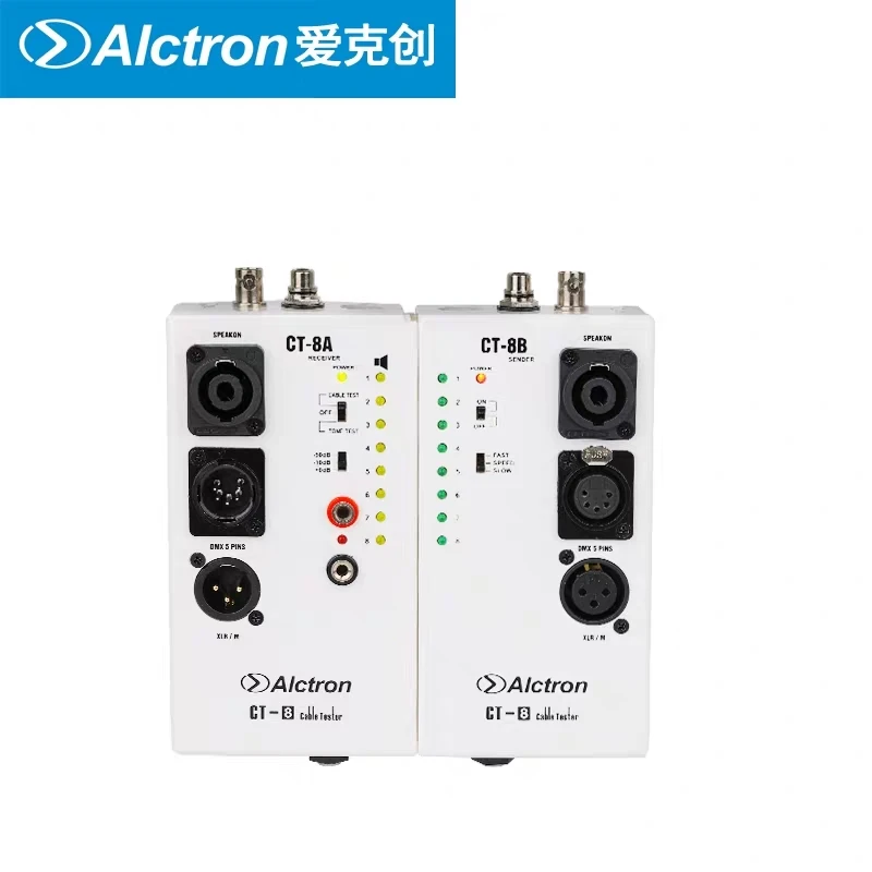 Alctron CT-8 многоцелевой тестер аудио кабеля, тест для разнесенного кабеля, если они в хорошей проводимости или нет