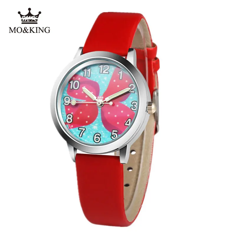 Relogio feminino 2018 Новый relojes детские часы с рисунком из мультфиломов лук узел модная
