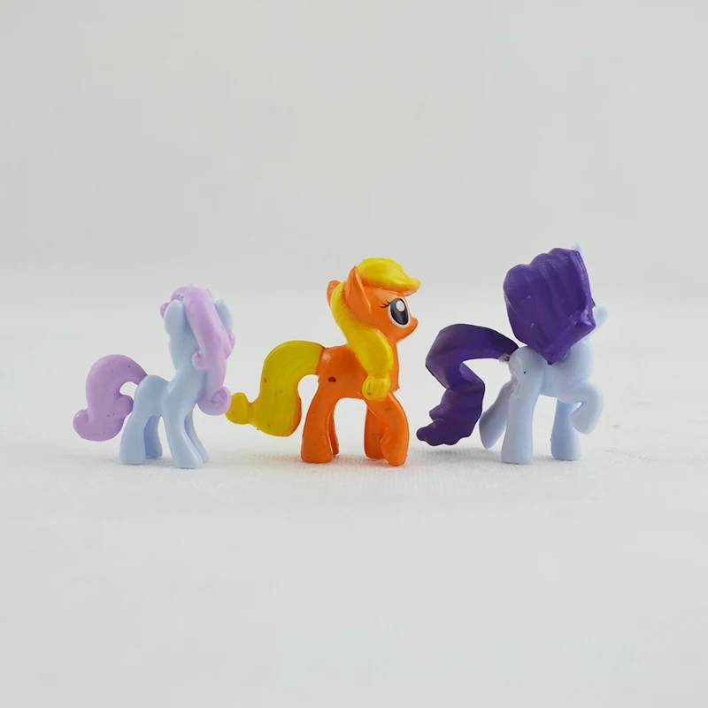 9 шт./набор MLP ПВХ Leuke Paard actiefiguren Aarde Ponies Eenhoorn Pegasus Alicorn аниме фигурка для Meisje