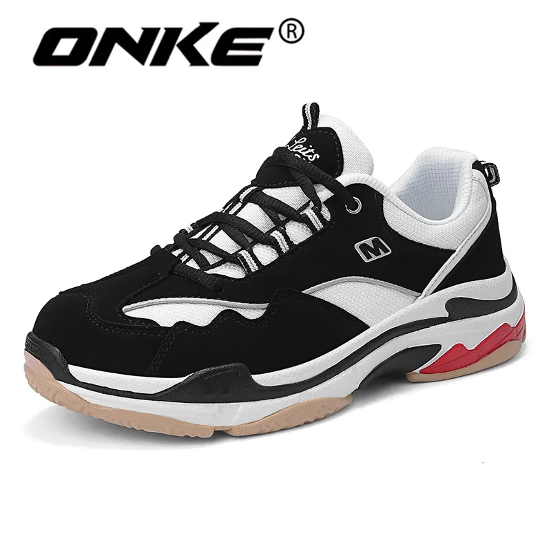 New Brand Men Running Shoes Black White Breathable Gym for Lightweight Sports Man Sneakers Outdoor Trainers 867 44 | Спорт и