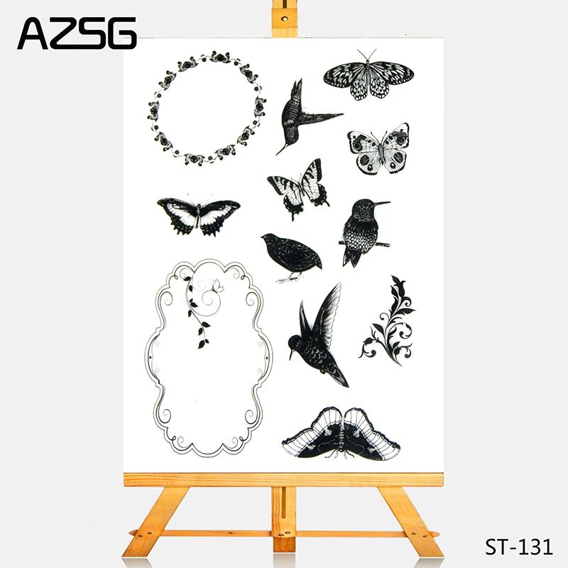 Azsg прозрачный stampst птицы улетают печать для DIY Скрапбукинг фотоальбом карты