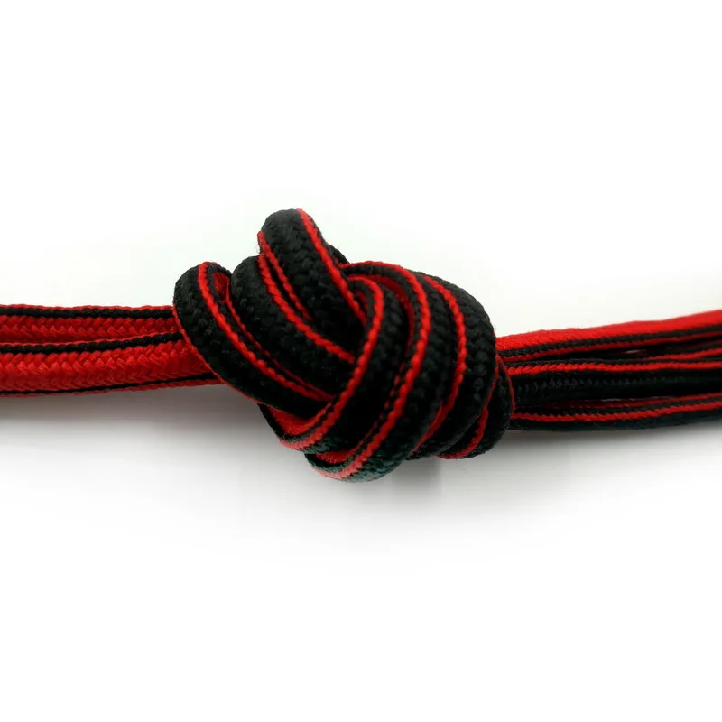 

1Pair 115cm Width 0.6cm Oval Flat Shoelaces Striped New Design Double-Sided Colorful Athletic Sport Polyester Shoe Laces Strings