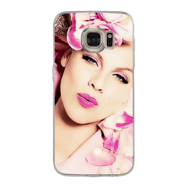 Yinuoda розовый P! nk Alecia Beth Moore Singer мягкий tpu чехол для телефона samsung galaxy S9 S7 S6 edge plus S5 S8