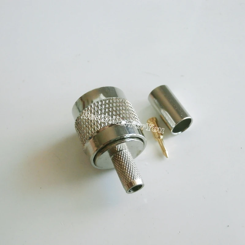 10 шт. обжимные коннекторы для кабеля RG58 RG142 RG400 LMR195 | Обустройство дома