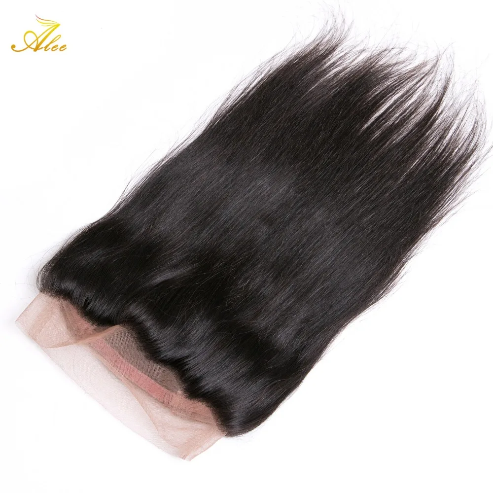 Бразильский виргинский волосы прямые 360 кружева девственные полный шнурок