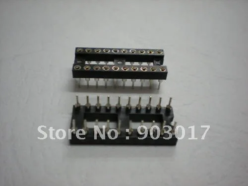IC Socket Adapter 20 PIN Round DIP Высокое качество 144 шт. в партии | Обустройство дома