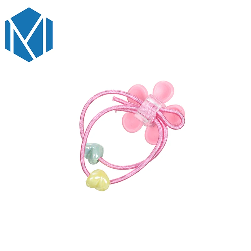 M MISM/1 пара эластичные резинки для волос девочек милые держатели хвоста Детские с