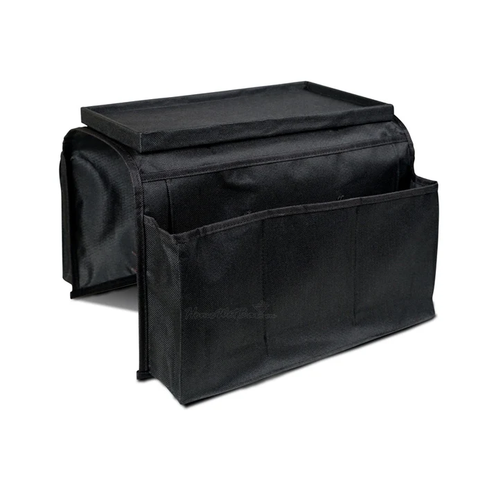 6 Pockets Sofa handrail Couch armrest Arm Rest Organizer Remote Control Holder bag On TV sortage Folding | Дом и сад