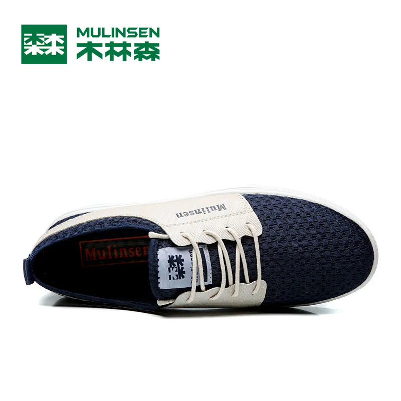 MULINSEN 2017 Новые Люди Повседневная Обувь лето Дышащий Zapatillas Для Мужчин Супер Свет
