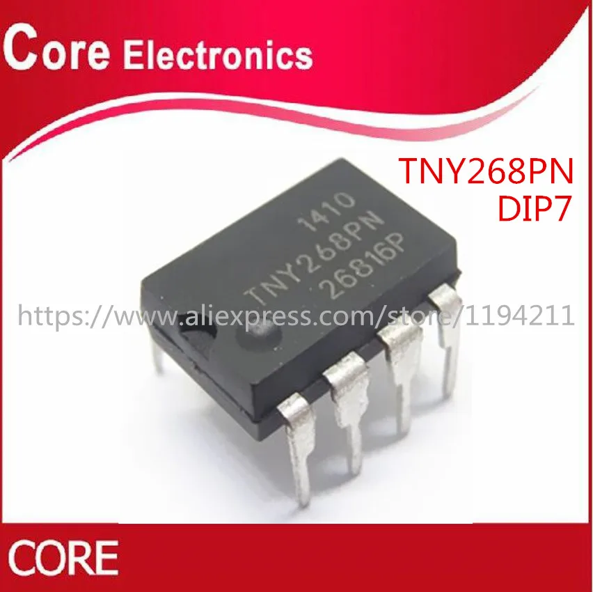 TNY268PN TNY268PG TNY268 268P IC автономный переключатель OTP OCP HV 8DIP лучшее качество |