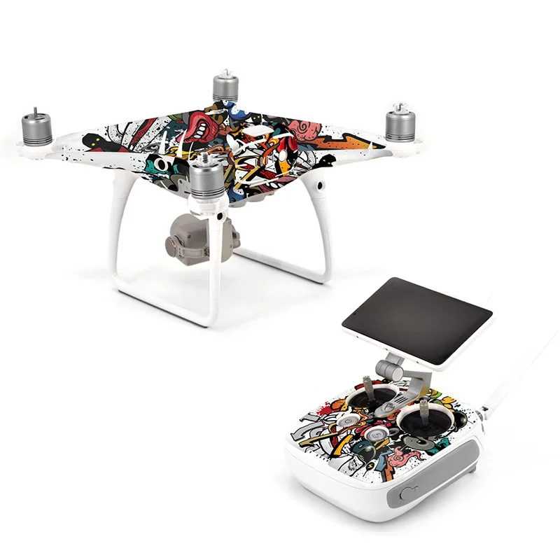 PGYTECH новые наклейки кожи наклейки для Phantom 4 PRO(тело+ RC) CA5/CA6/CA11/CA14/CA15 - Цвет: CA14