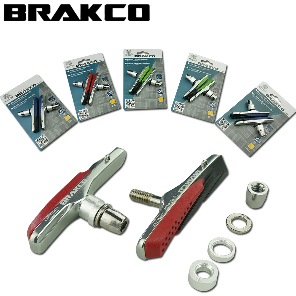 1 пара велосипед горная дорога Велосипедный Спорт Велоспорт торможения V-brake