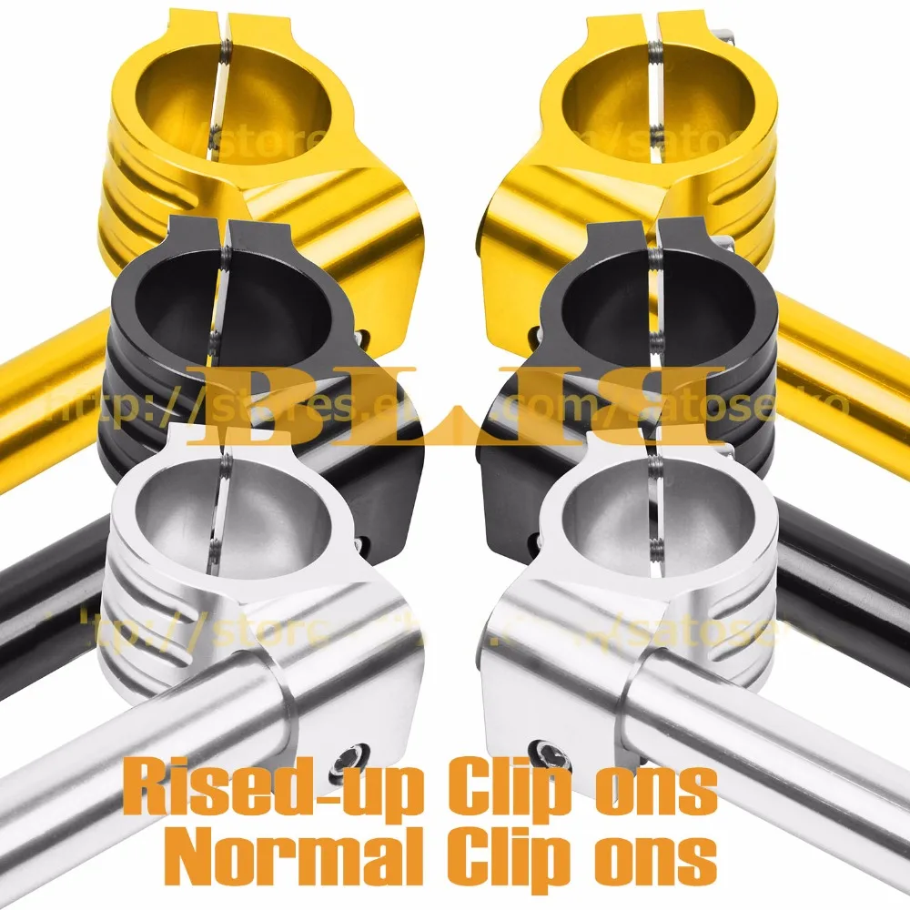 7/8 &quot22 мм Руль Клип Ons 41 для Kawasaki ZX600 F1 F3 E1 E12 EX650R Ninja D1 D4 CNC Moto Grips Set Rised up And Normal|handlebar clip