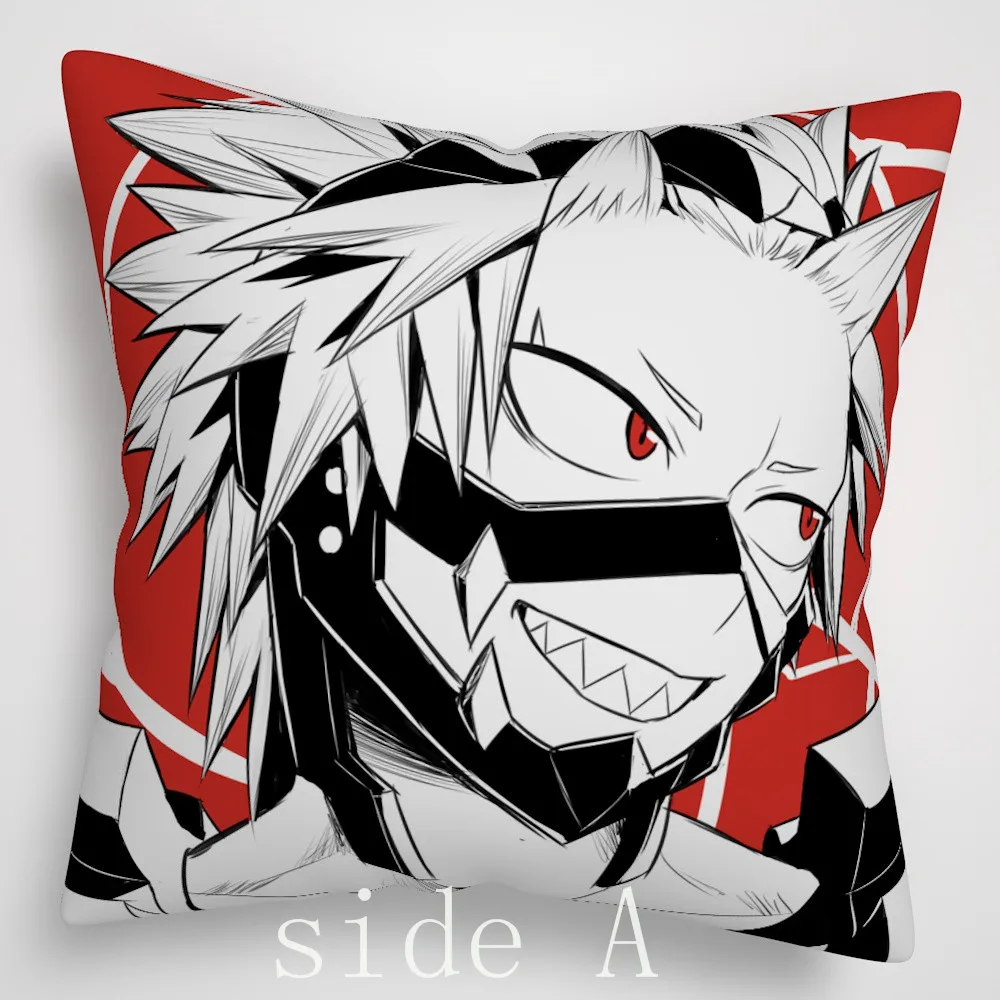Suef Аниме Манга Boku no Hero Academy Bakugou. Kirishima аниме Двусторонняя Подушка Чехол для подушки 1111