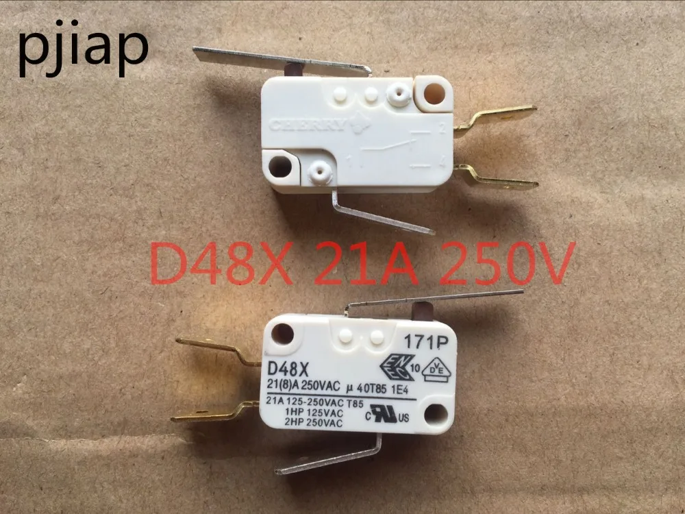 Большой микропереключатель вишни D48X 21A250V 21A 250V|Выключатели| |