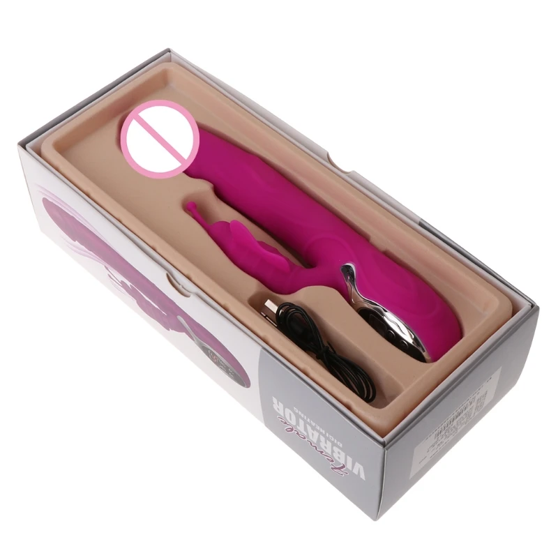 Мультискоростной G Spot фаллоимитатор бабочка женский вибратор секс игрушка