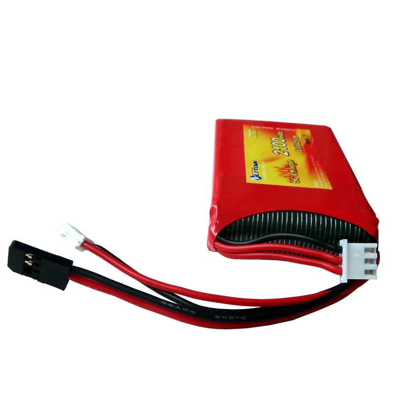 Передатчик Flytown 2100 мАч 2S1P 6 в 20C LiFePo4 аккумулятор для Futaba 3PV T14SG 8J 10J 4PK 4PX 4PV 4PM 7PX 4PLS