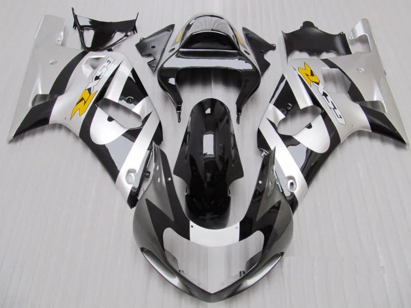 

Fairing for SUZUKI 2001 2003 GSXR600 GSXR750 K1 01 02 03 GSXR 600 750 Silver+Black GSXR600 750 01 02 03 Fairings Kits