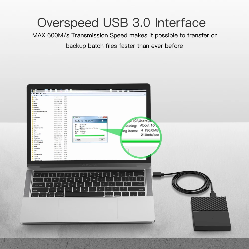 USB 3 0 кабель для передачи данных типа A к Micro B высокоскоростной внешний жесткий