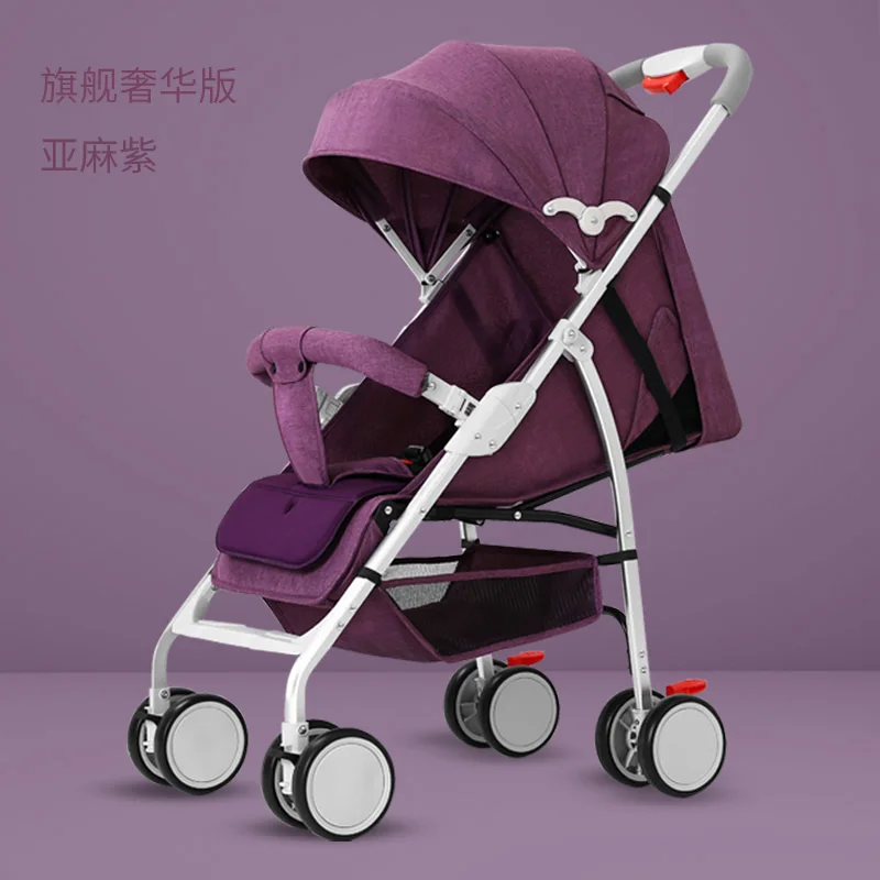 Детская коляска carrinho de bebe bebek arabasi kinderwgen cochecito bebe прогулочная коляска - Цвет: Армейский зеленый