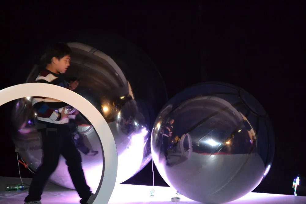 Большой сценический зеркальный шар надувной |