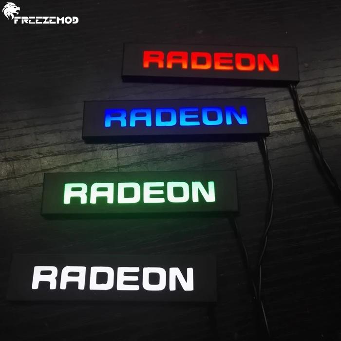 FREEZEMOD специальная видеокарта светодиодный светильник с многоцветным. XYD-RADEON