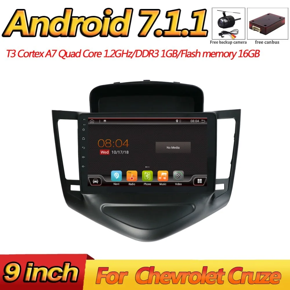 Bosion Android 7 1 автомобильный мультимедийный плеер для Chevrolet Cruze 2010 2014 с радио GPS