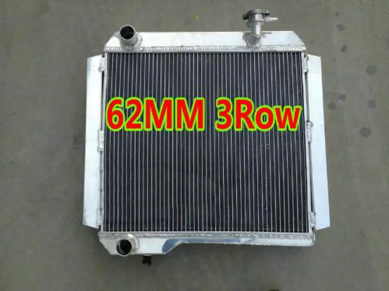 Горячая Распродажа алюминиевый радиатор для Toyota land cruiser BJ42 BJ43 BJ44 BJ45 BJ46 3B 3.4L Diesel MT 3