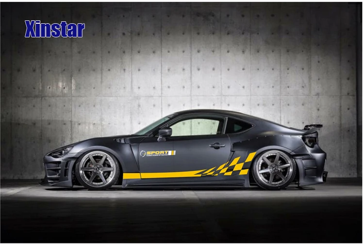 2 боковых и устойчивый к ультрафиолетовому излучению для Toyota 86 Subaru STI Volkswagen SCIROCCO AUDI TT|Наклейки на автомобиль| |