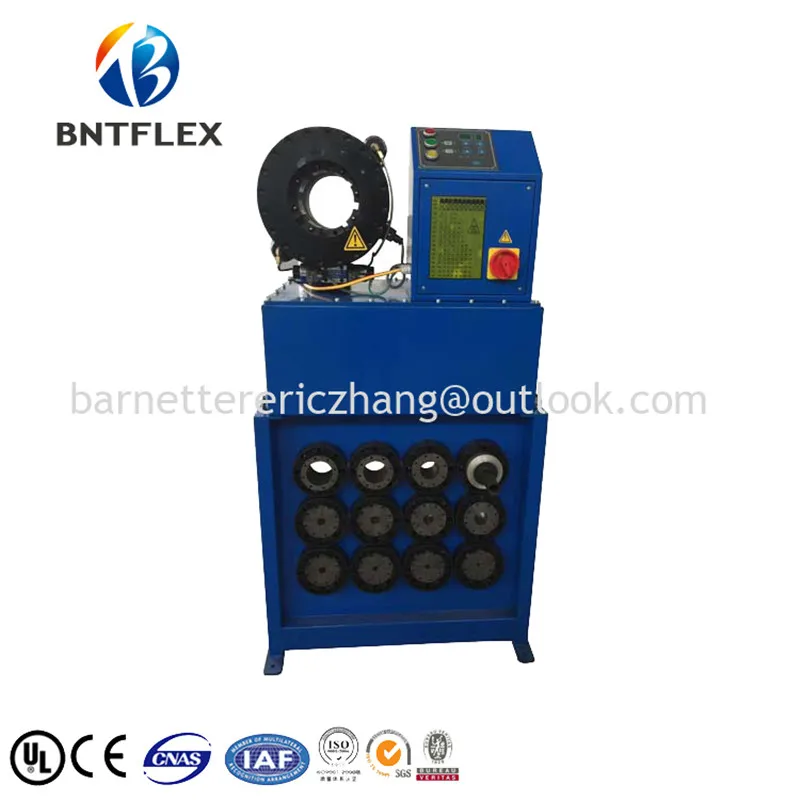 2017 сумасшедшая гидравлическая фотография BNT65 parker|hydraulic hose crimping machine|hose machinecrimping