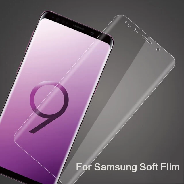 Полное покрытие мягкая пленка для Samsung S10 S8 S9 Plus Note8 9 Защитная Galaxy S10Lite S7 S6Edge Flim