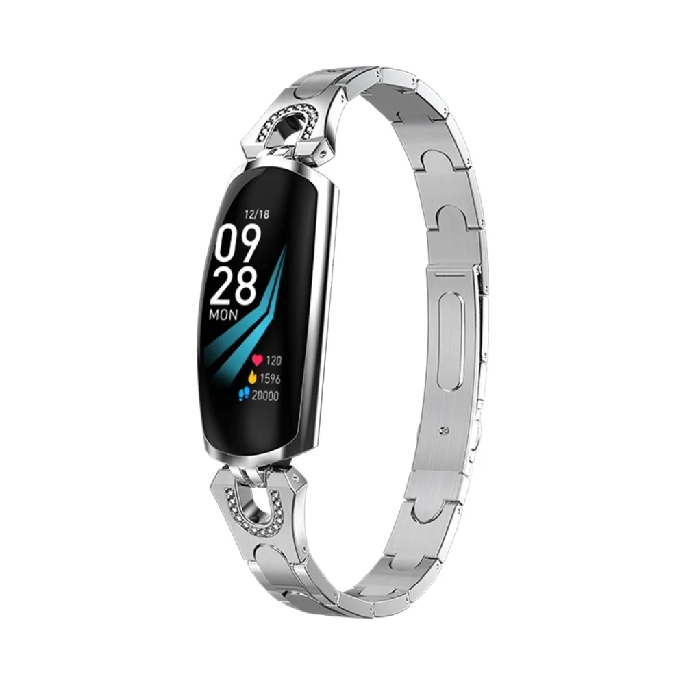 696 T88 Новый умный Браслет крови Давление сердечного ритма Фитнес трекер Smartwatch