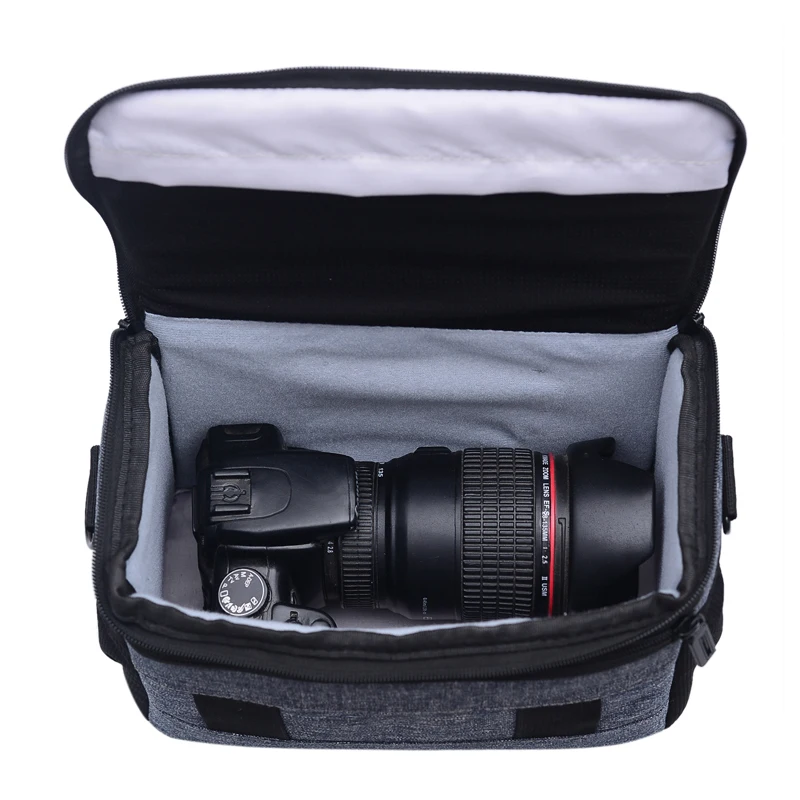 Сумка для камеры наплечный чехол Nikon D7500 D7200 D7100 D5600 D5300 D3400 D3300 Sony A7M3 A6300 A6500 Canon 1300D 750D