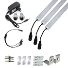 3 шт. 8520 Светодиодная лента 3 А адаптер UVYW стиль 8520 Корея жесткая полоса светодиодная полоса свет s алюминиевый канал светильник ленты