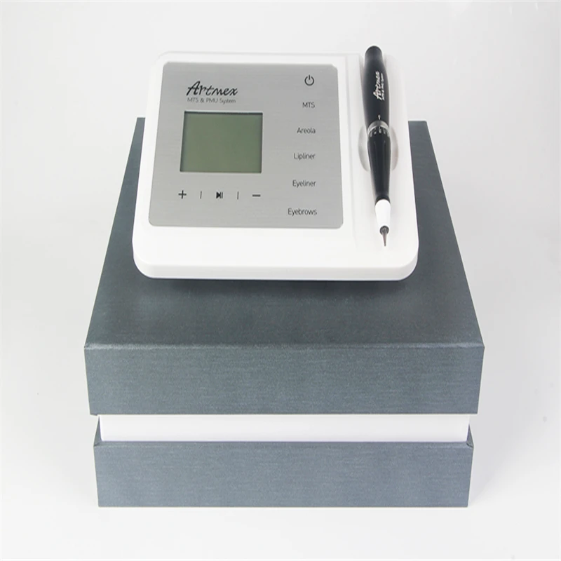 

Highest sales! Permanent Makeup Tattoo Machine Eye Brow Lip Rotary Pen System With Tattoo Needle