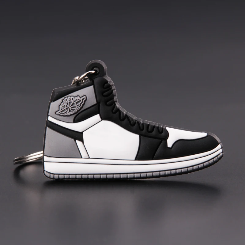 Picture Color-6 Mini Jordan 1 брелок для обуви для мужчин и женщин брелок Классический Цвет AJ Ретро поколение баскетбольные кроссовки брелок - Цвет: Picture Color-6