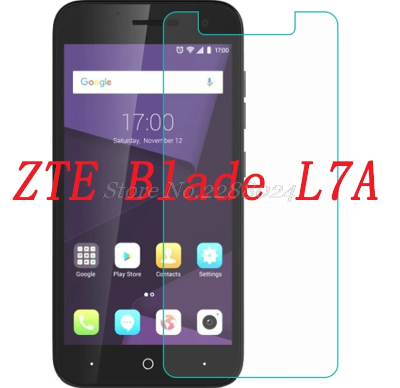 

Smartphone 9H Tempered Glass for ZTE Blade L7A Explosion-proof Protective Film Screen Protector cover phone