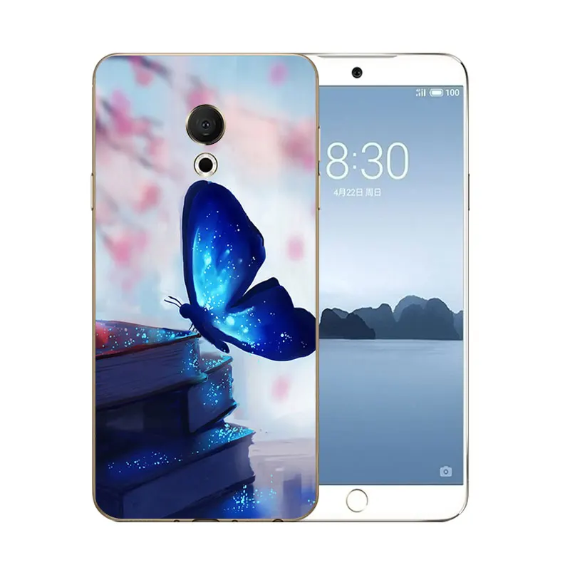 5 46 дюйма для Meilan 15 Lite Meizu M15 Модный Тонкий Мягкий ТПУ силиконовый чехол телефона