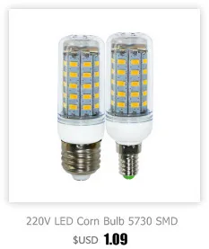 Светодиодный Светодиодная лампа-кукуруза E27 E14 220V светодиодный кукурузный светильник 38-140 светодиодный s лампада светодиодный светильник Точечный светильник светодиодный лампы E27 прожектор Luz Lamparas E14 лампы в форме свечи лампы