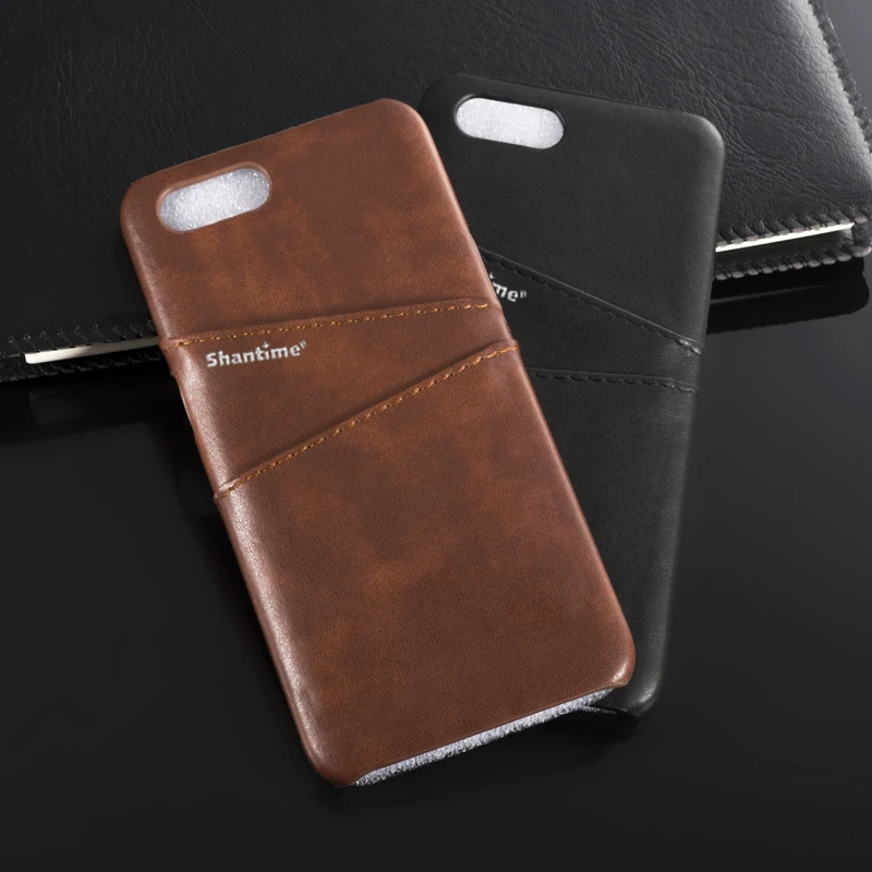 Роскошная винтажная Обложка на заднюю панель из искусственной кожи для OPPO Realme C2 чехол для телефона для OPPO A1K чехол со слотом для карт