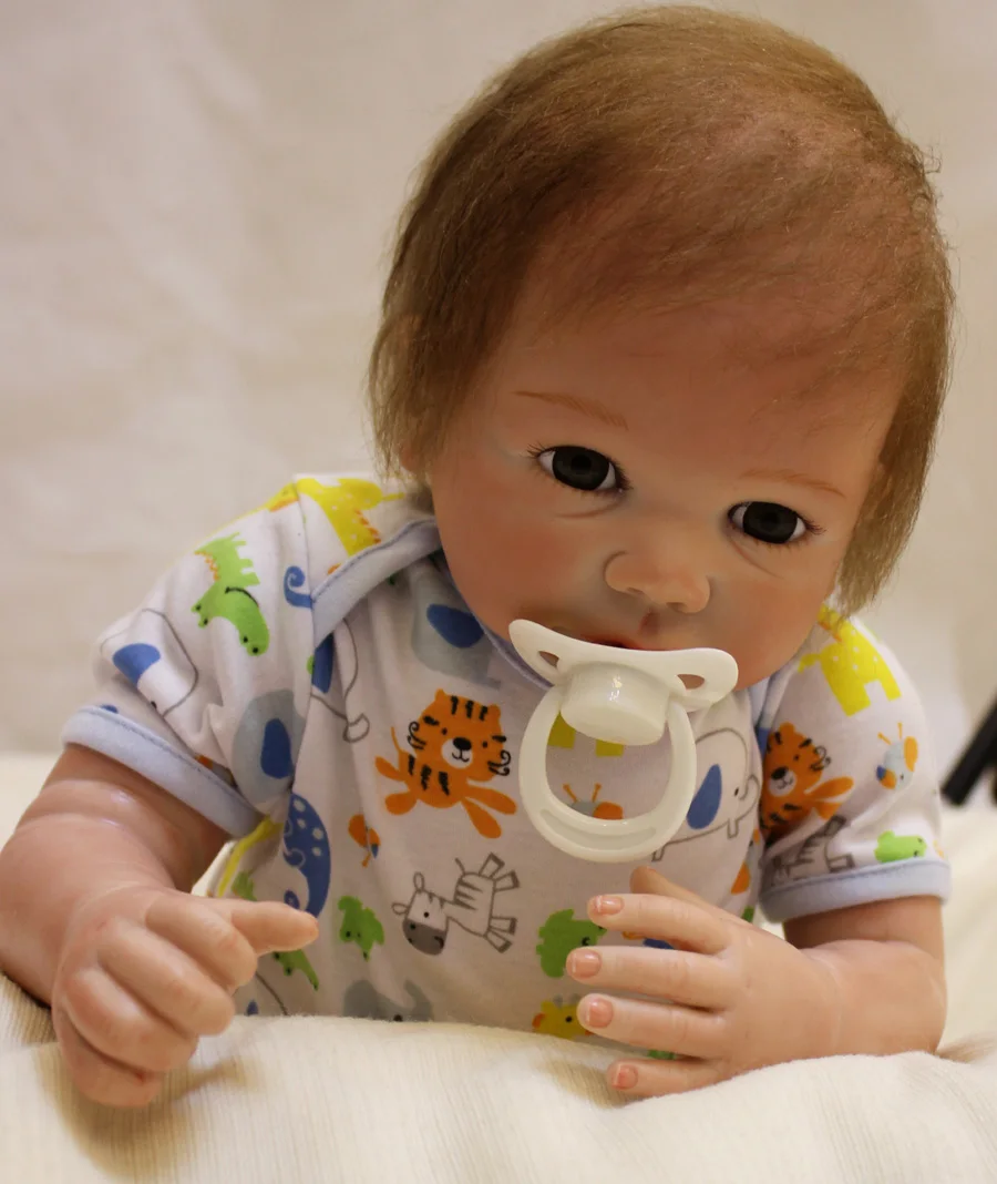 20 &quotмультфильм настоящая девушка модель 50 см Кукла реборн новорожденных полный