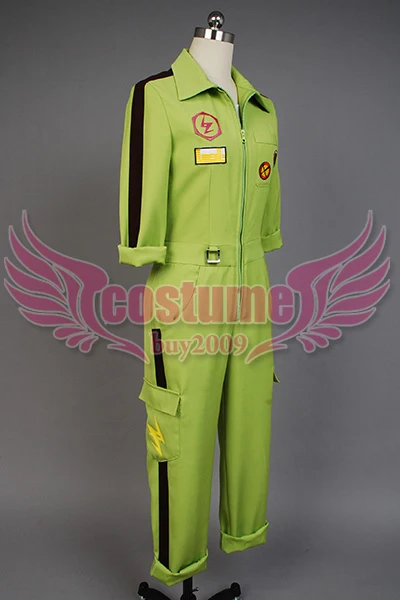 Костюм для косплея из аниме Super Dangan Ronpa 2 Danganronpa Kazuichi Souda комбинезон на Хэллоуин