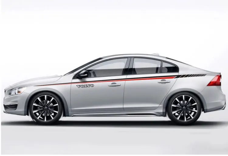 TAIYAO, стильный спортивный автомобильный стикер для volvo S60 V60, автомобильные аксессуары, автомобильные наклейки и наклейки, авто стикер