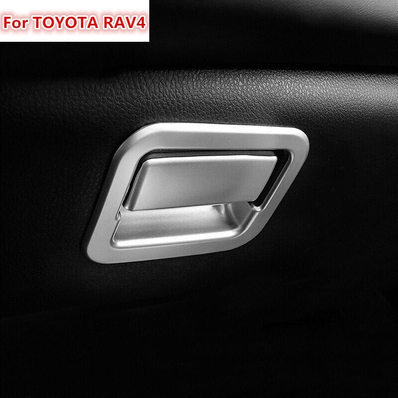 Новинка для Toyota RAV4 RAV 4 2016 ABS хромированные матовые перчатки коробка ручка пряжка