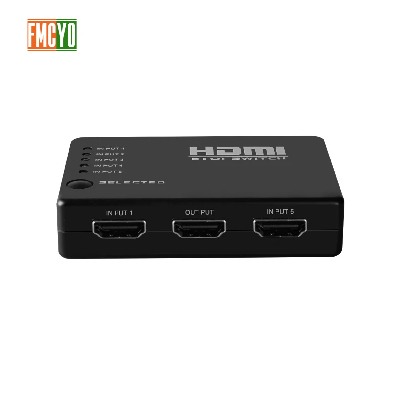 KVM переключатель 6 портов 5 вход 1 выход Беспроводной удаленный HDMI
