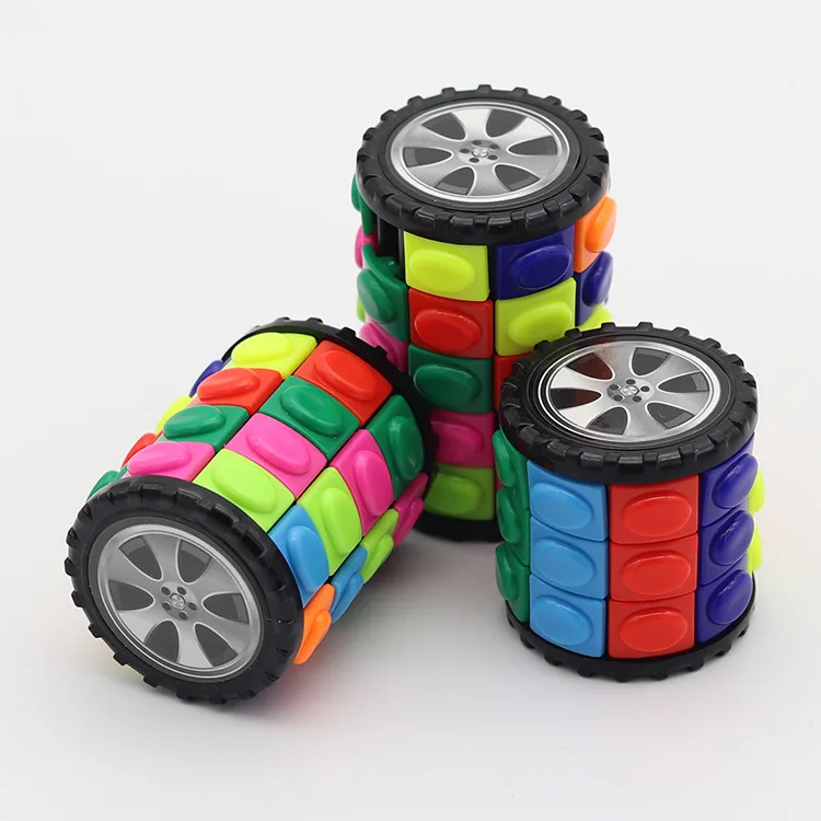 Zcube красочный волшебный башня Magic Cube Развивающие 3/4/5 Слои творческая раздвижная 3D Головоломка Развивающие игрушки антистресс игрушки для детей